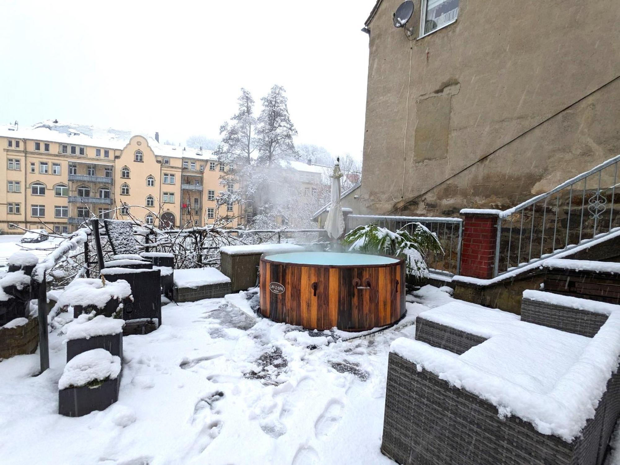 F1 - Urlaubsmagie - Helle Wohnung Mit Sauna & Pool & Whirlpool زبنيتس المظهر الخارجي الصورة